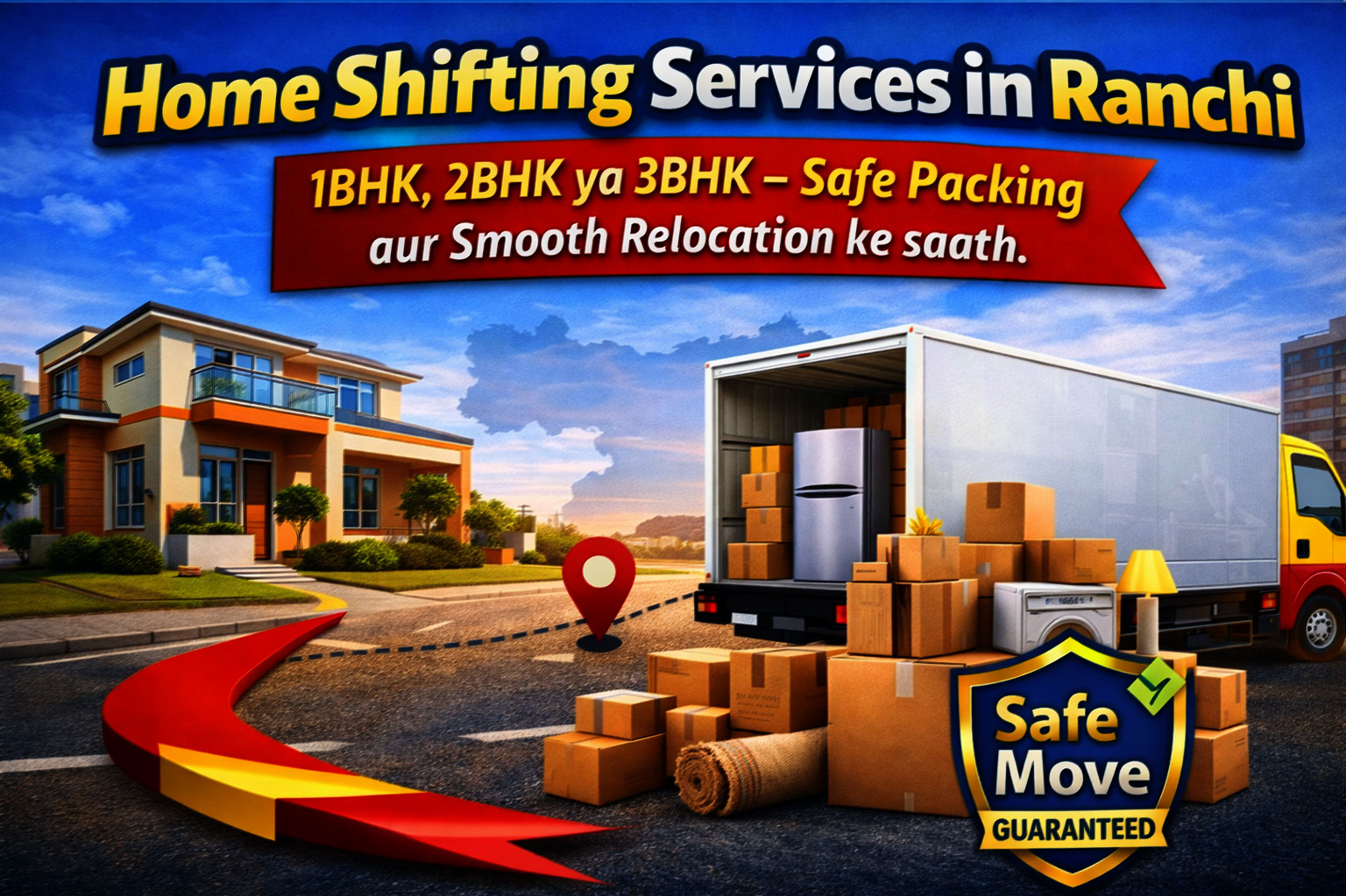home shifting services in ranchi