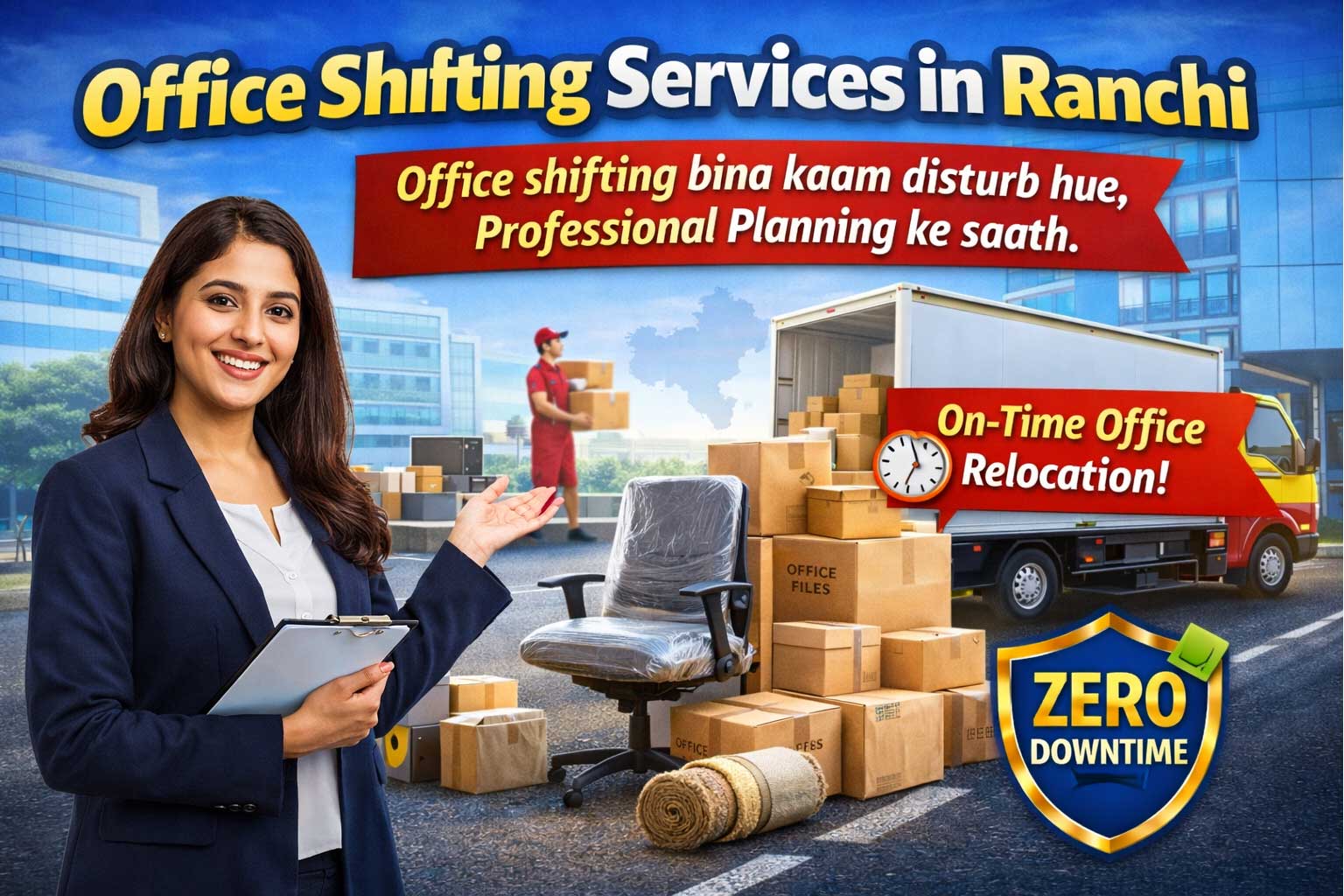 office shifting services in ranchi